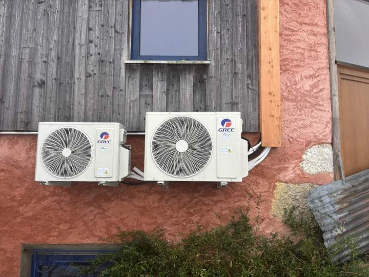 pose pompe à chaleur air.air   entremont le vieux10